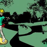 Naruto Skateboarder